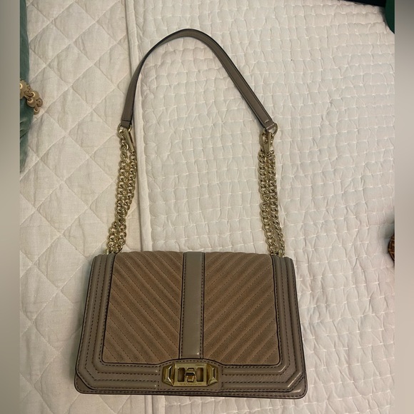 Rebecca Minkoff Taupe Tan purse - Picture 1 of 5